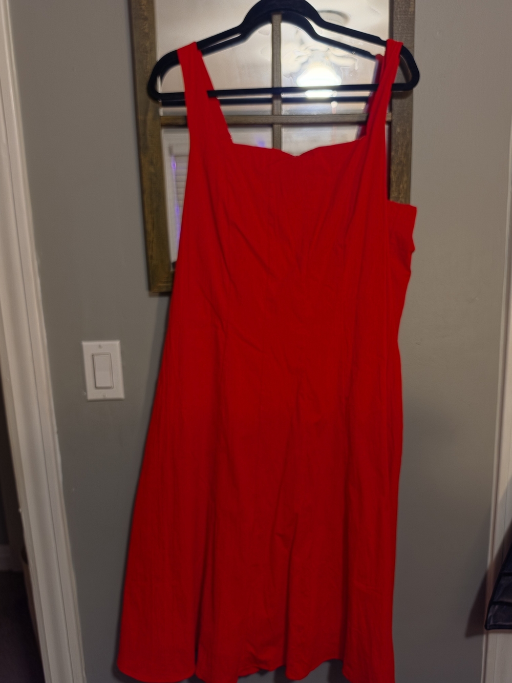 torrid Red Sleeveless Midi Dress